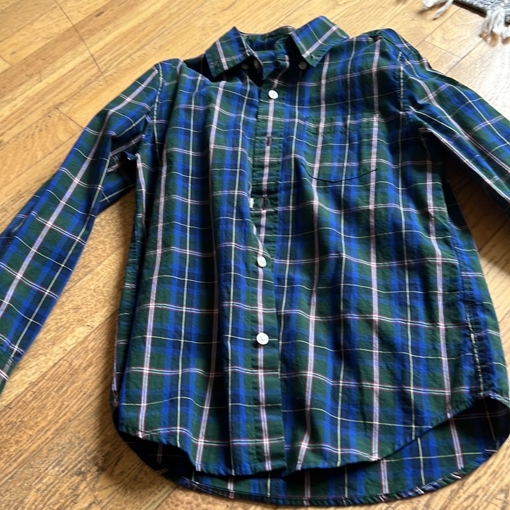 Crewcuts plaid button down